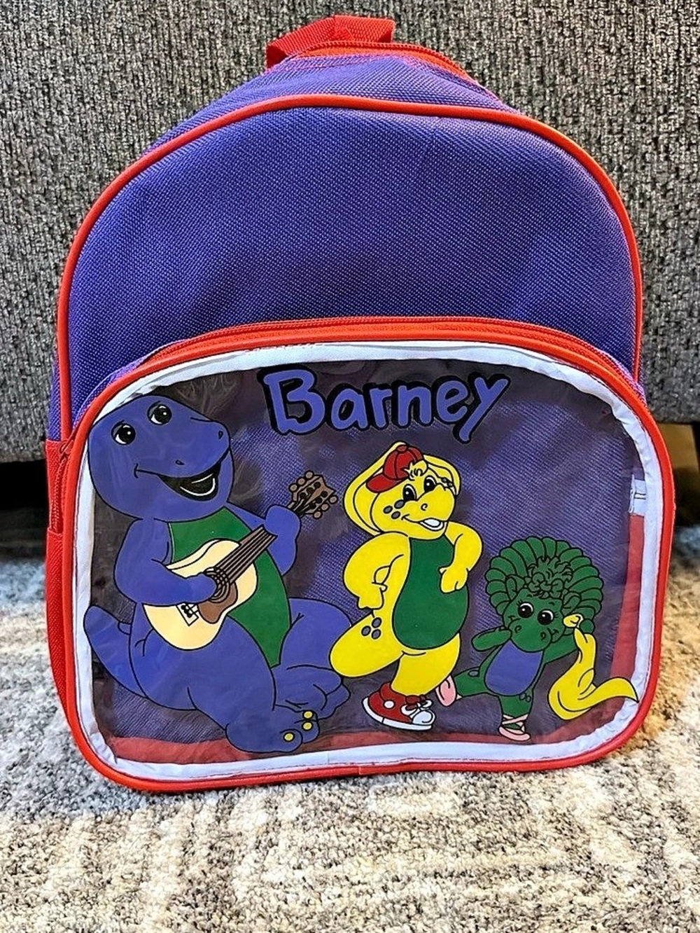 Barney backpack Purple & Red Kids